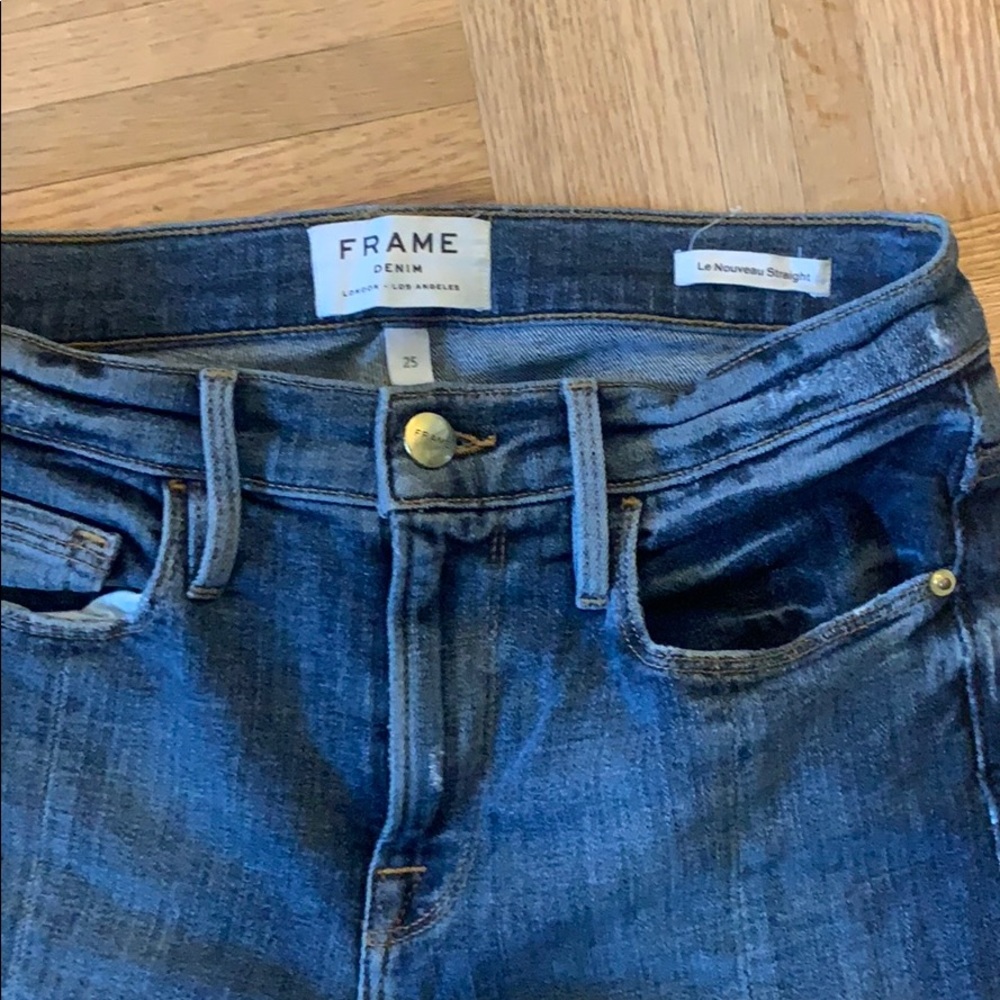 Frame Denim Le Nouveau straight SZ 25 - Picture 2 of 7